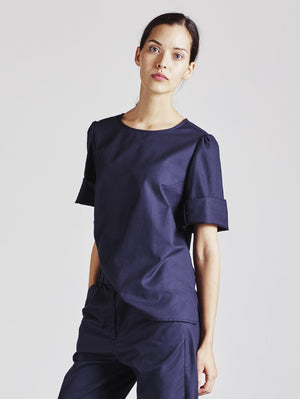 The Rachael Top - Navy - Alice Early