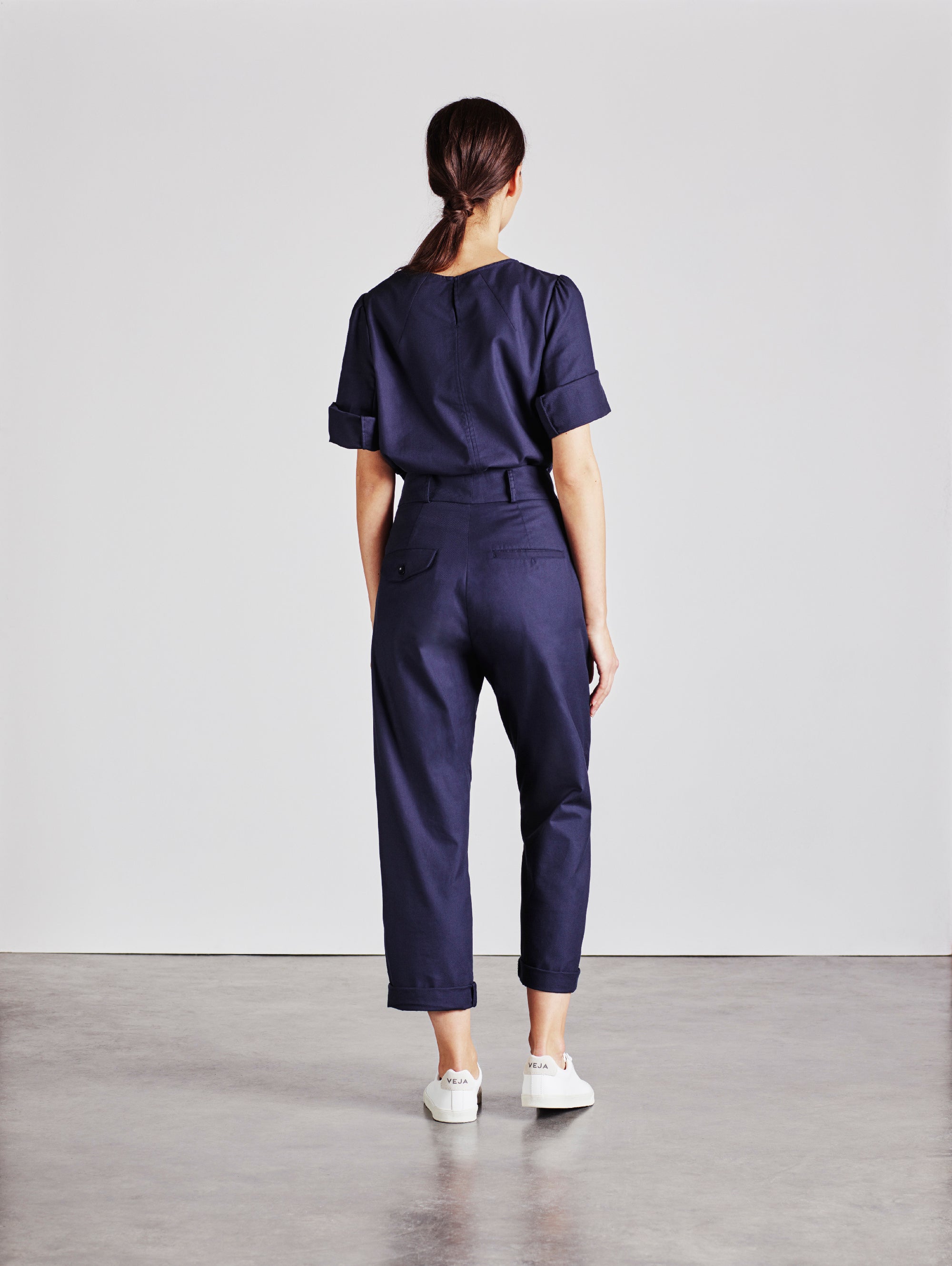 The Ford Trouser - Navy - Alice Early