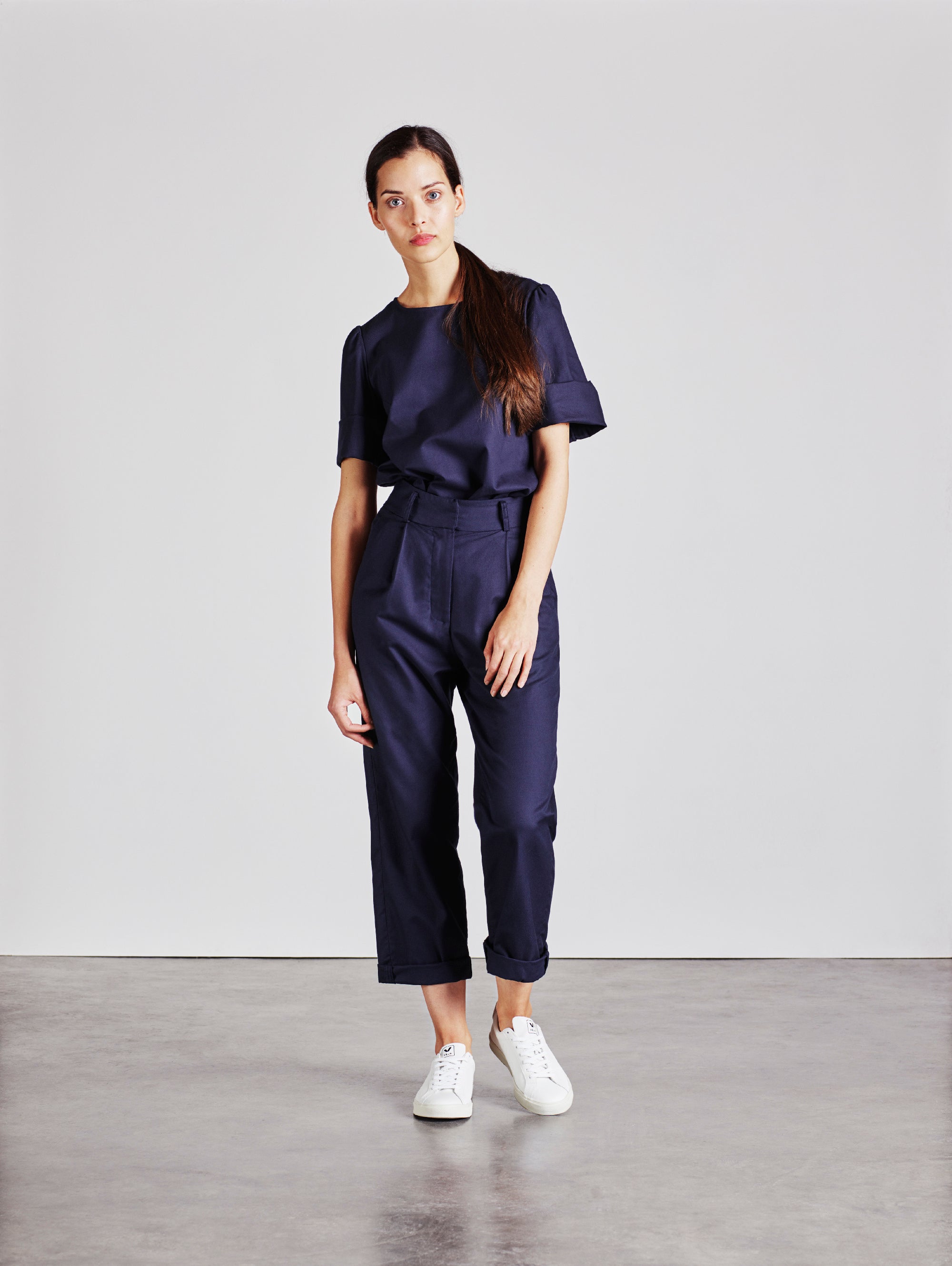 The Ford Trouser - Navy - Alice Early