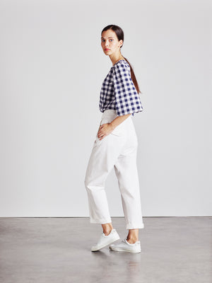 The Ford Trouser - White - Alice Early