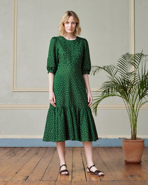 Eva Dress - Emerald Green - Alice Early