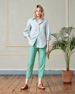 Cecily Shirt - Pistachio Green - Alice Early
