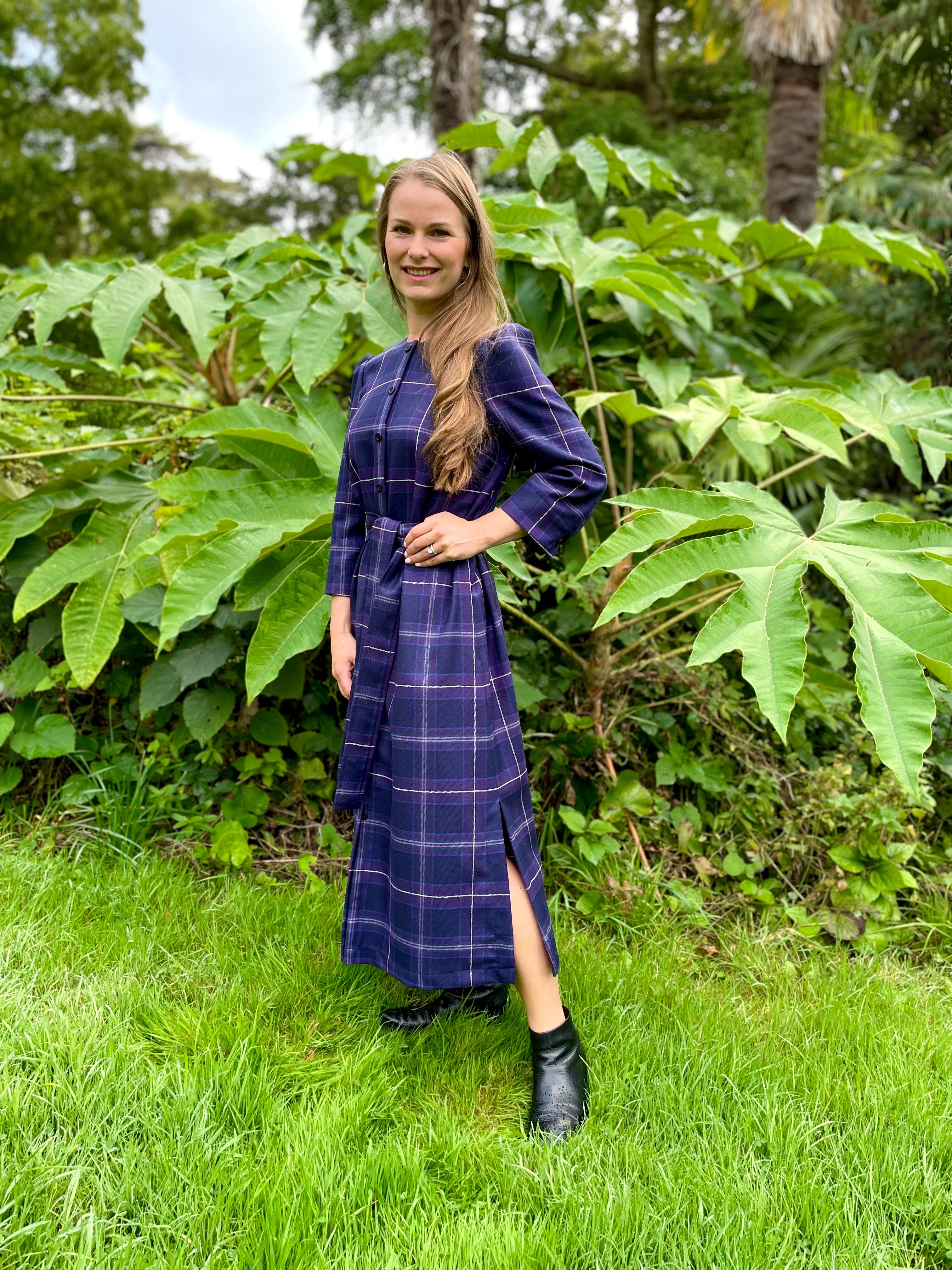 Rhianon Dress - Scottish Heather - Alice Early